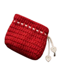 Handcrafted Crochet Drawstring Pouch