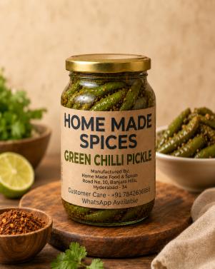 Green Chilli Pickle