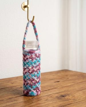 Handcrafted Crochet Bottle Holder