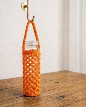 Handcrafted Crochet Bottle Holder