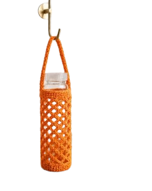 Handcrafted Crochet Bottle Holder
