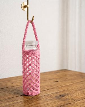 Handcrafted Crochet Bottle Holder