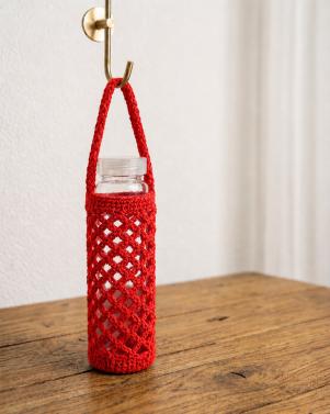 Handcrafted Crochet Bottle Holder