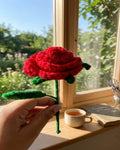 Handcrafted Crochet Rose