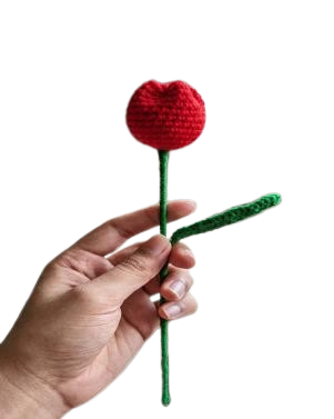 Handcrafted Crochet Tulip