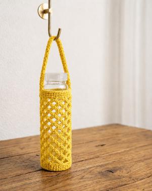 Handcrafted Crochet Bottle Holder