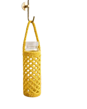 Handcrafted Crochet Bottle Holder